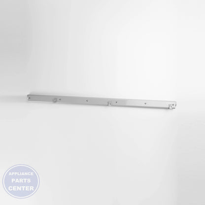 RAIL-MULLN W11590864 - Side view with precise measurements for a perfect fit