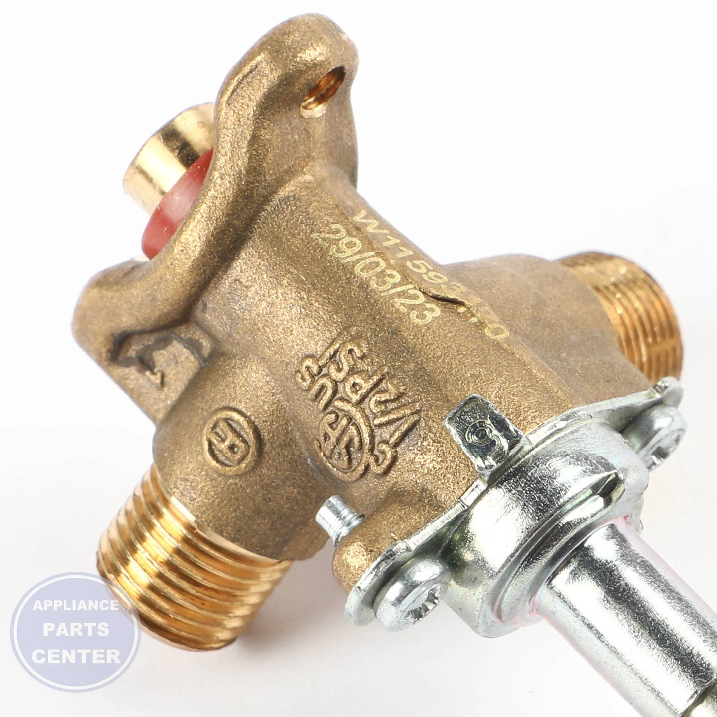 VALVE-BRNR W11593170 - Detailed view of gas flow control mechanism