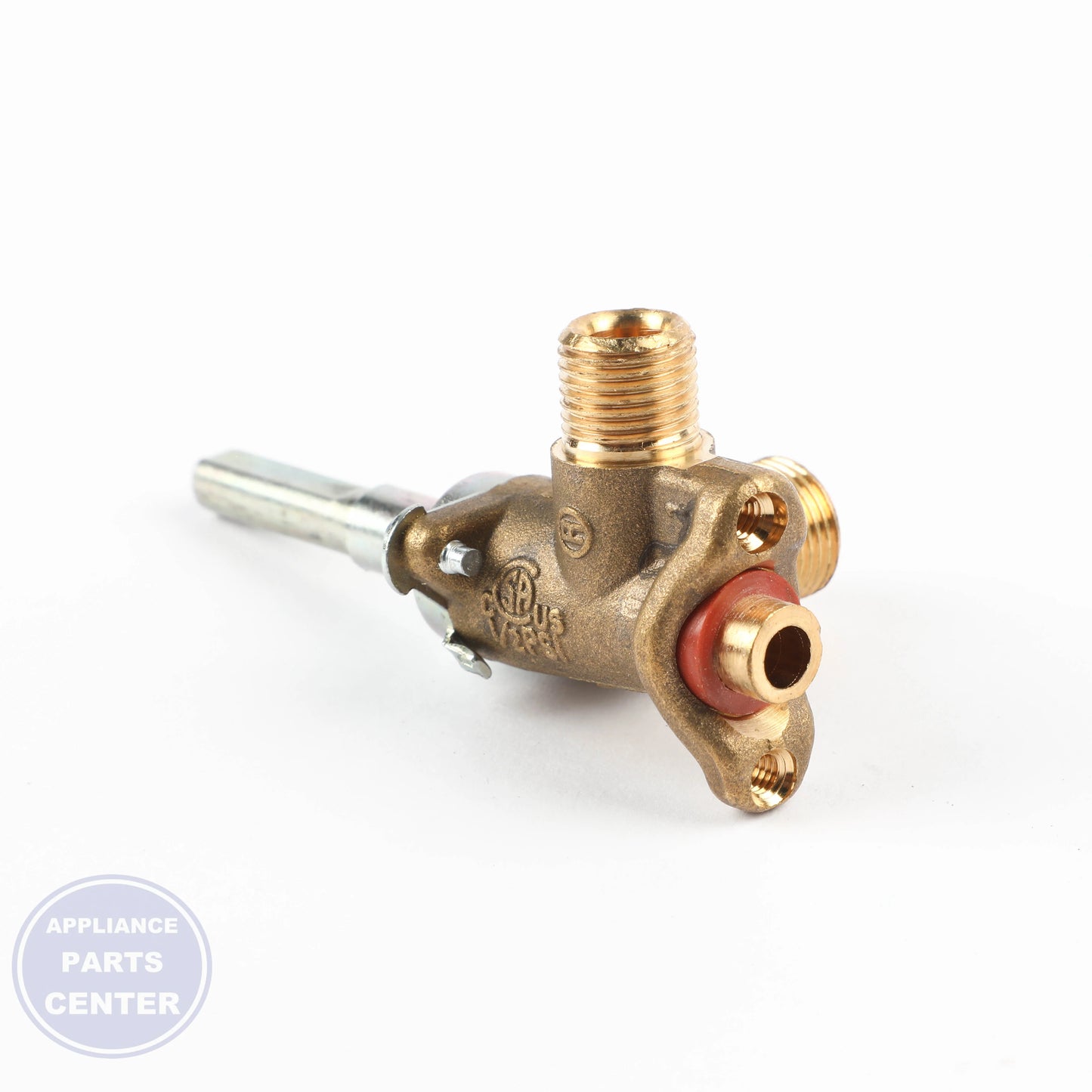 VALVE-BRNR W11593170 - Side view with precise measurements