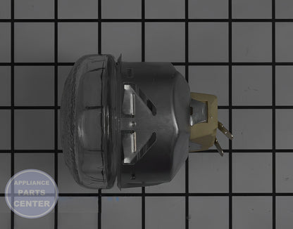 Light Assembly W11594170 - Side view with precise measurements for easy installation