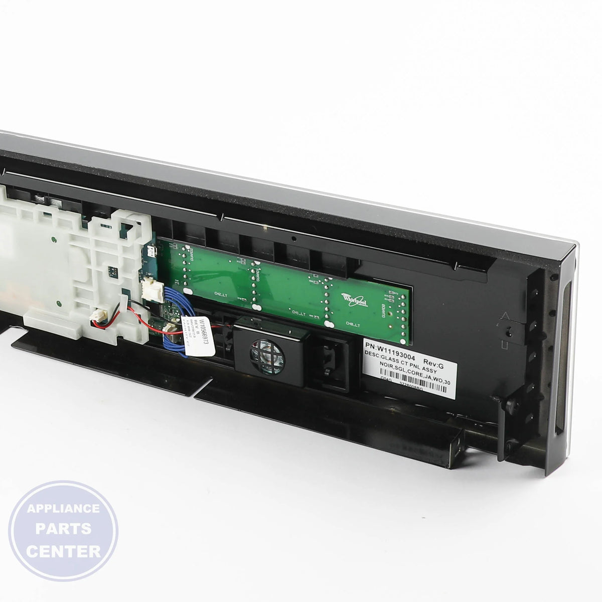 WPL CONSOLE W11598156 - Main view showing circuit board timer for compatible models