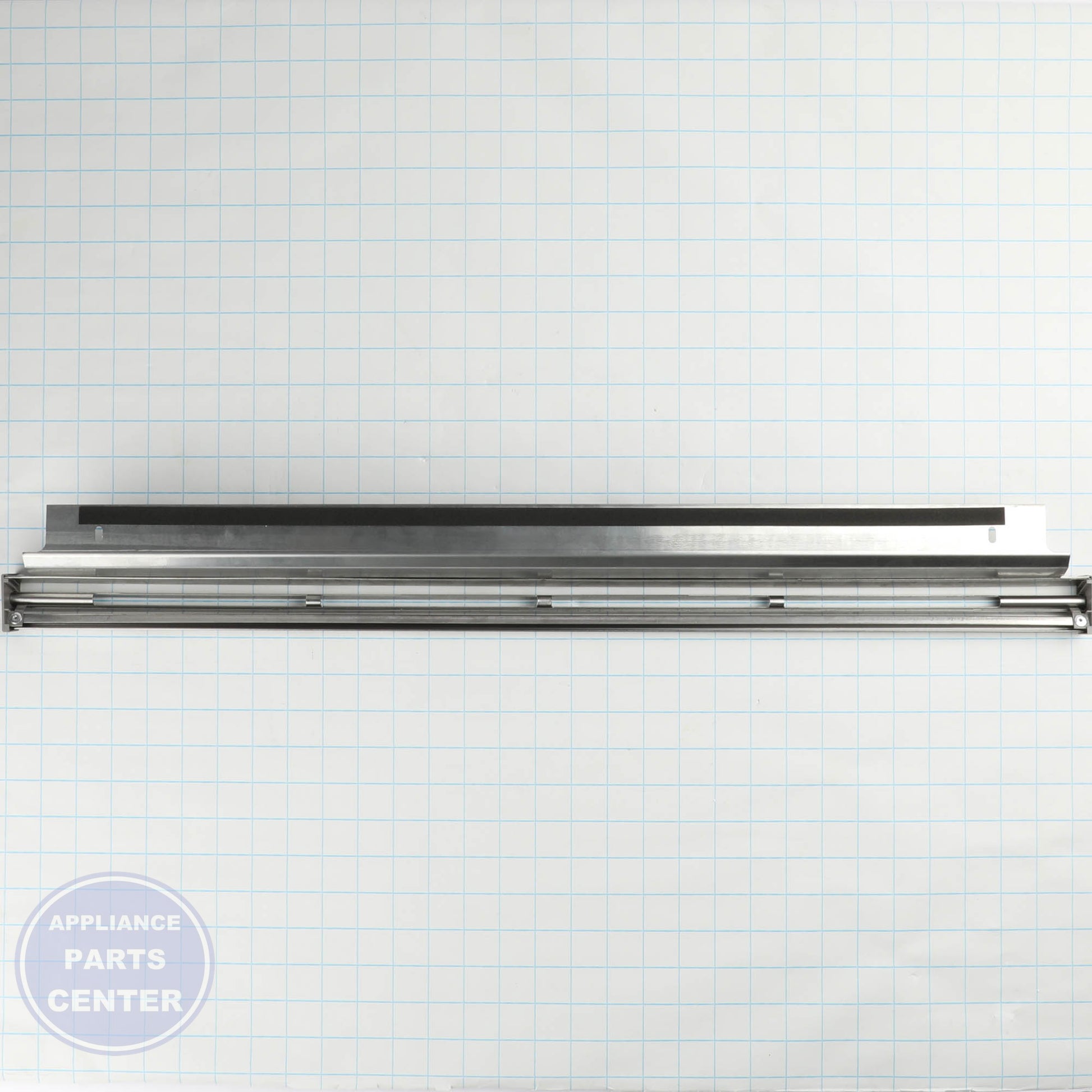 VENT-OVEN W11598202 - Side view with precise dimensions