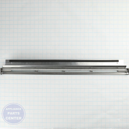 VENT-OVEN W11598202 - Side view with precise dimensions
