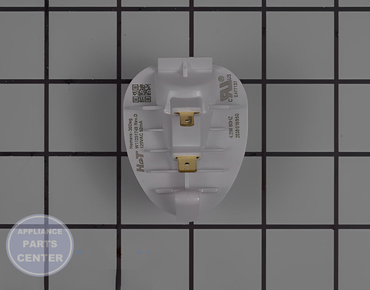 WHIRLPOOL REFRIGERATOR LED LIGHT MODULE W11602886 - Detailed view of long-lasting and energy-efficient LED technology