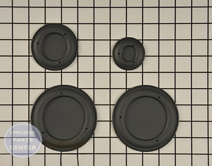 Surface Burner Cap W11605759 - Detailed view of reliable gas control valve