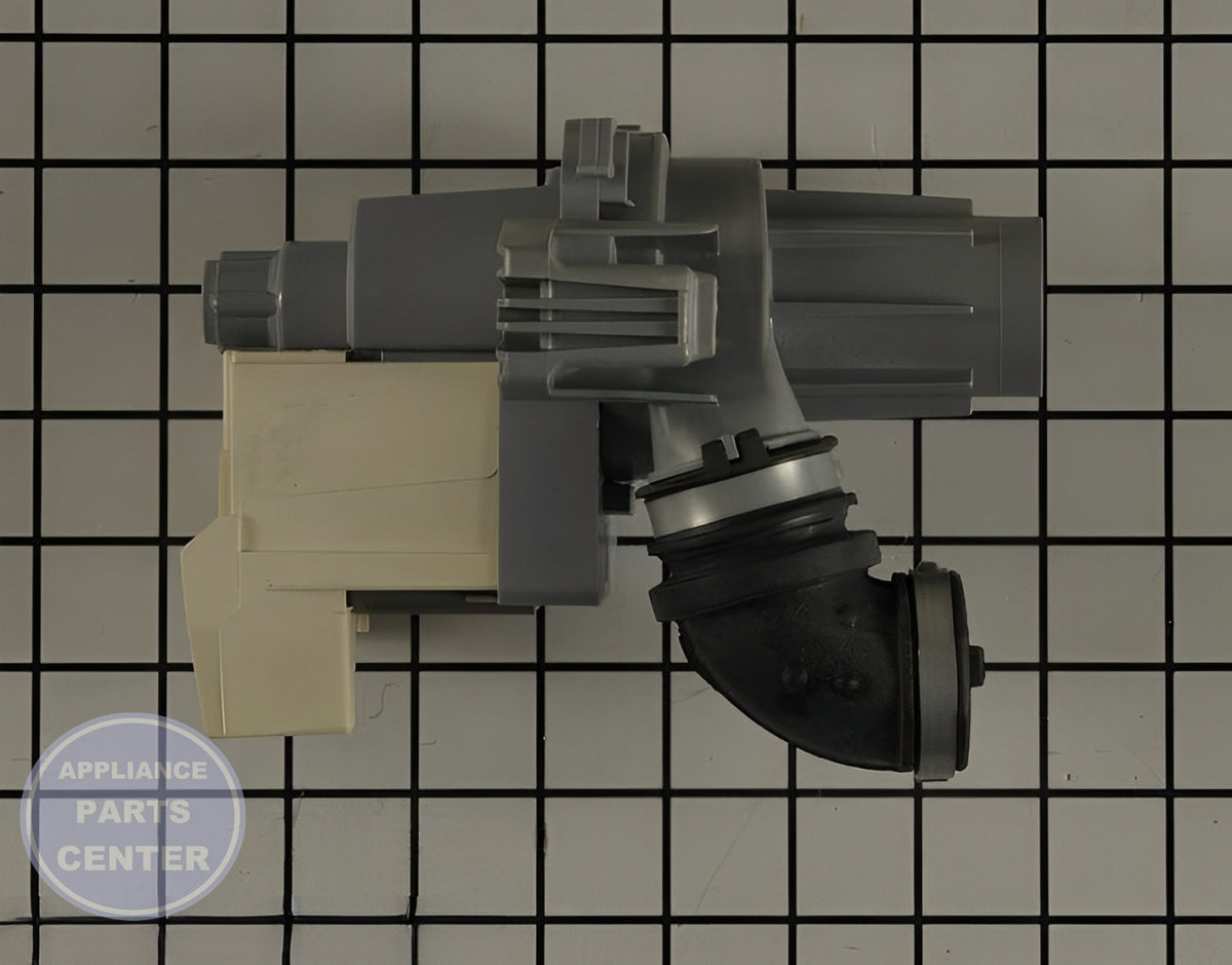 WHIRLPOOL DISHWASHER DRAIN PUMP W11612326 - Side view with durable design and lasting performance