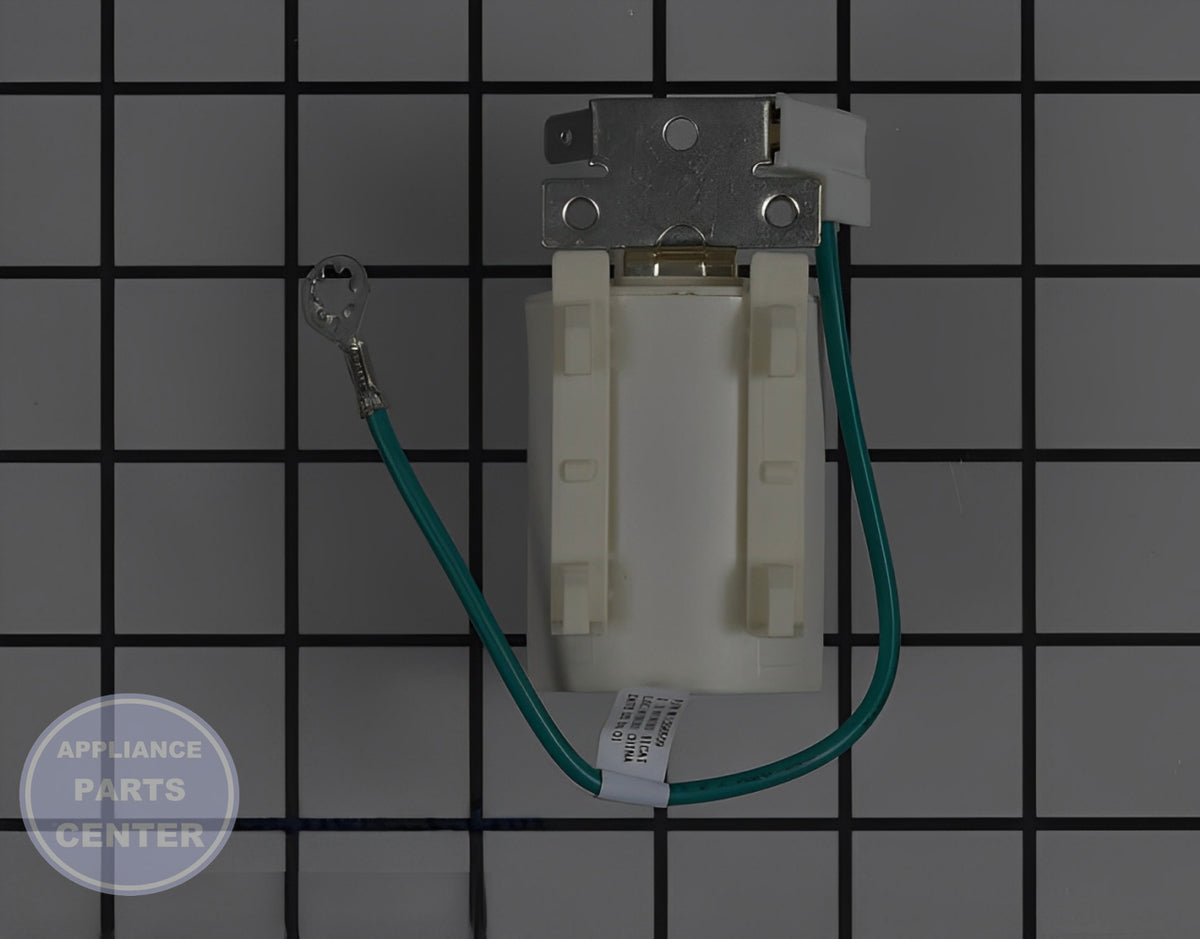 WHIRLPOOL FILTER ASSEMBLY W11614635 - Side view with Circuit Board & Timer specs