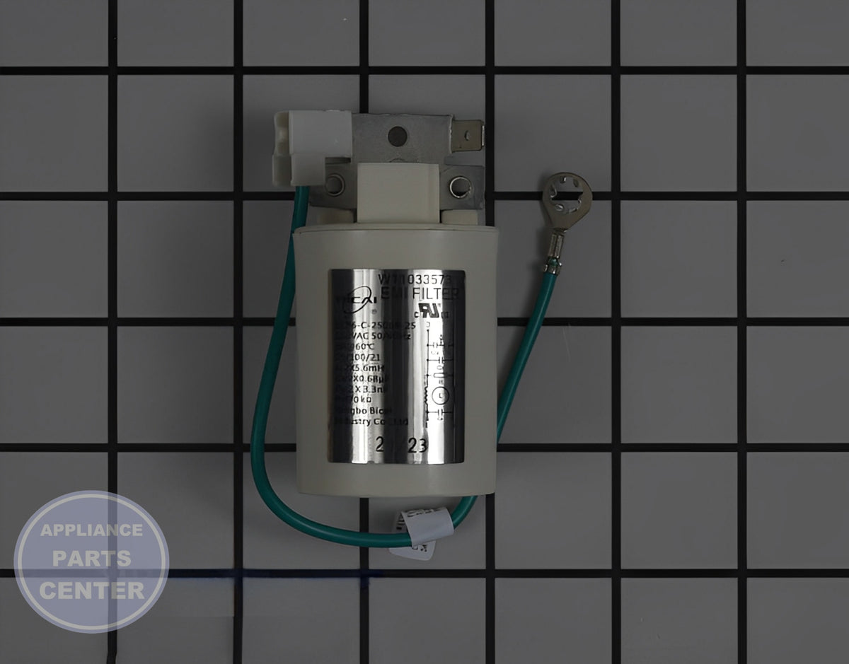 WHIRLPOOL W11614635 Filter Assembly - Main view showing Circuit Board & Timer for Whirlpool models