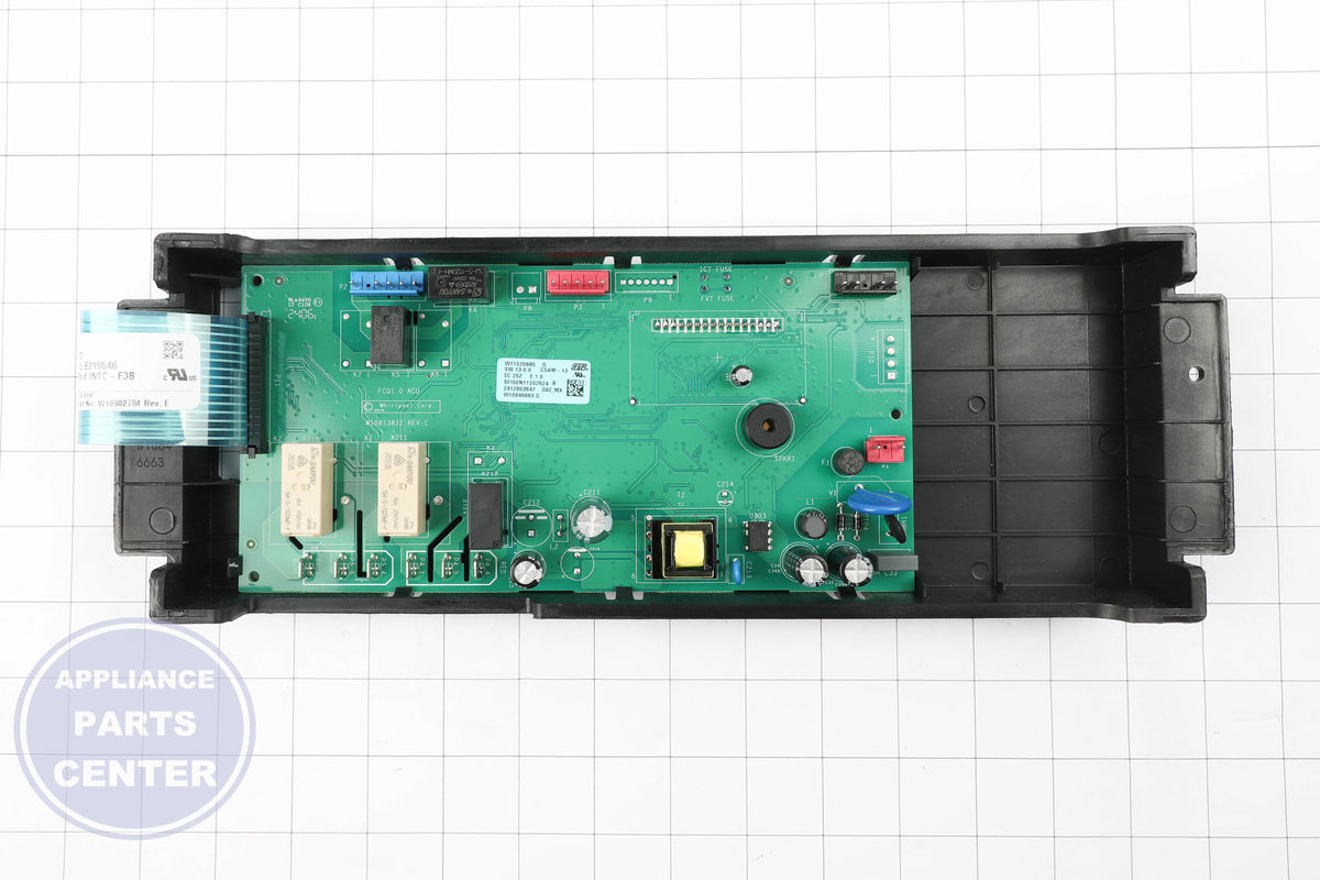 WPL CNTRL-ELEC W11621746 - Installation in WPL model showing key mounting points