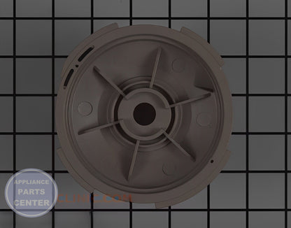 Pump Housing W11622922 - Side view with precise measurements for a perfect fit