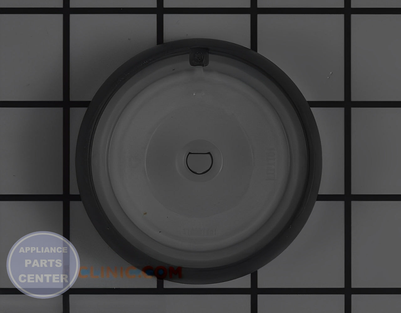 KNOB W11628800 - Side view with durable construction