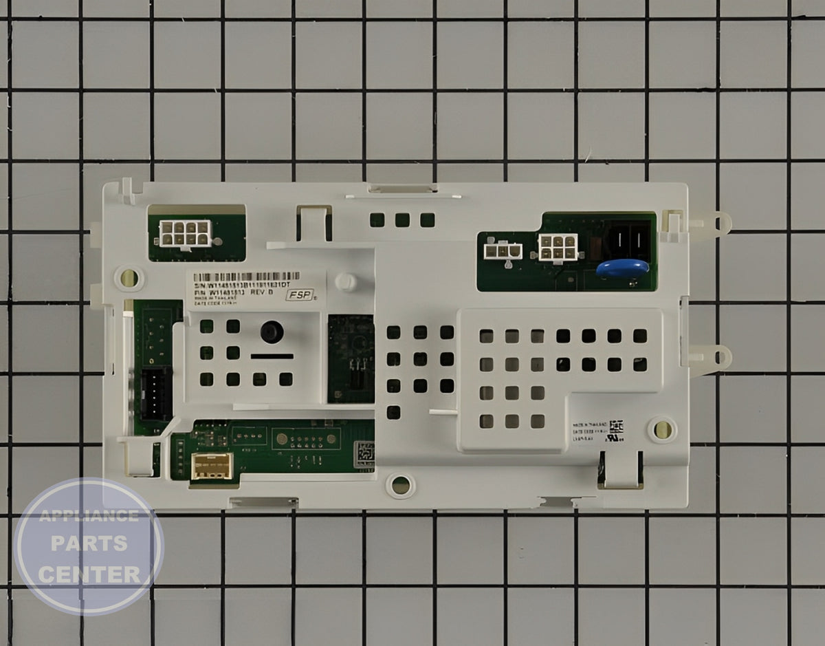 WHIRLPOOL Electronic Control Board Assembly W11629601 - Main view showing Circuit Board for WPL Washer/Dryer Combo
