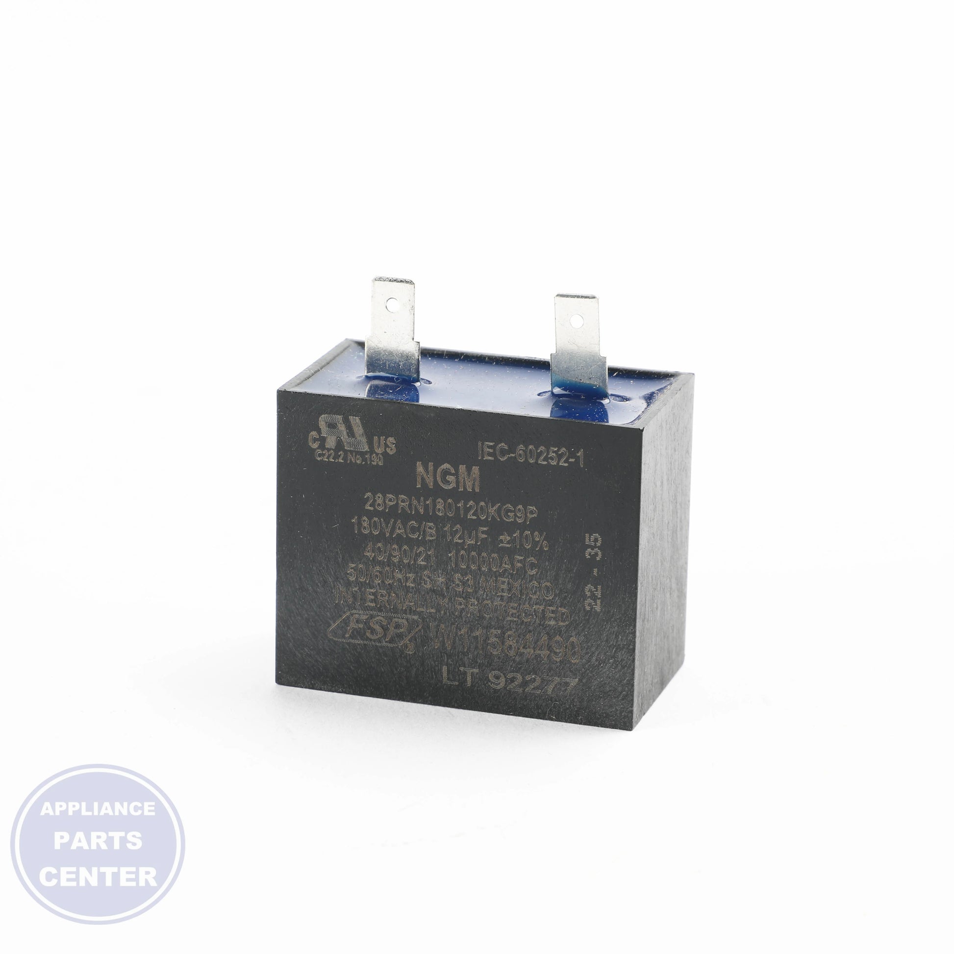 CAPACITOR W11631831 - Detailed view of energy-efficient features