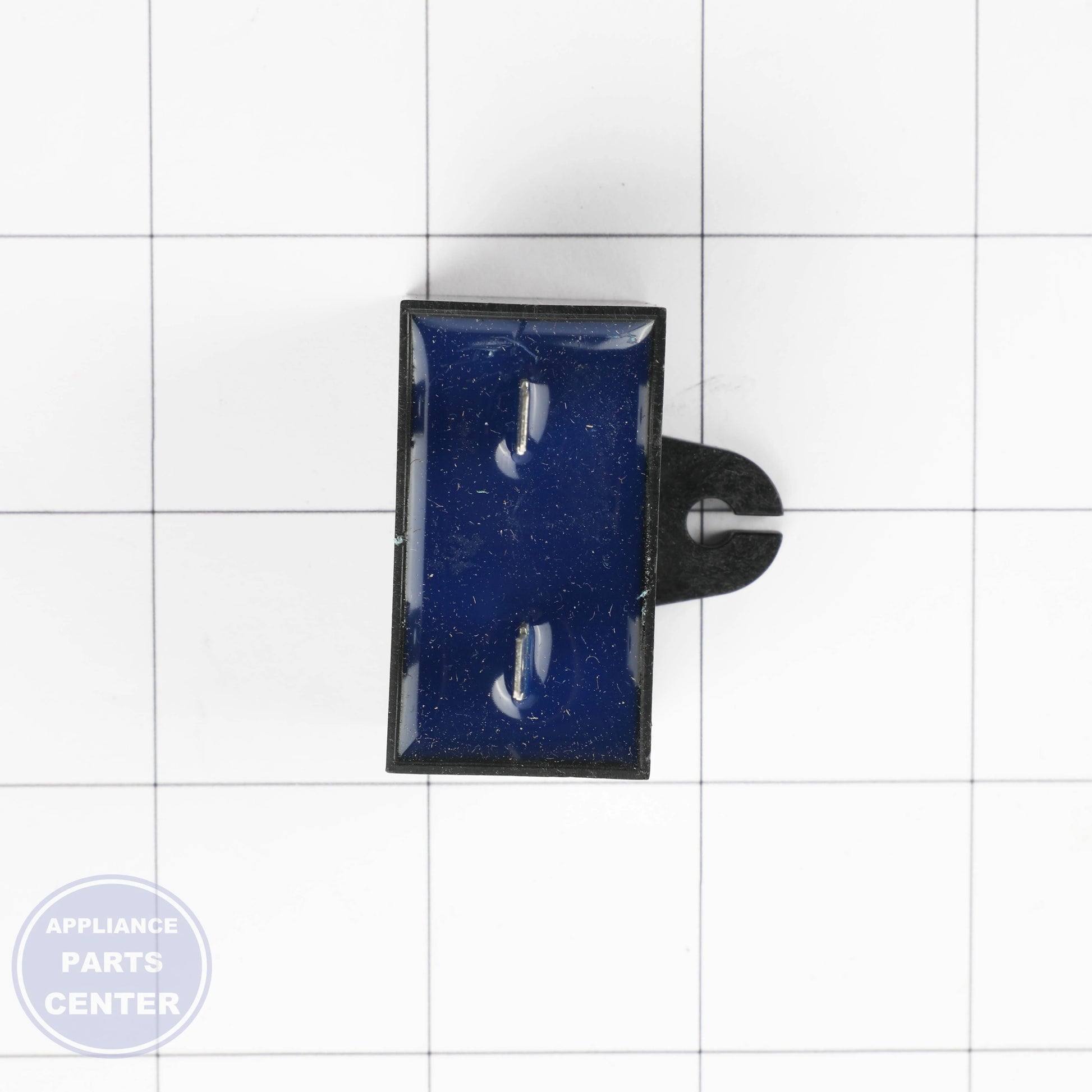 CAPACITOR W11631831 - Side view with X microfarad capacity