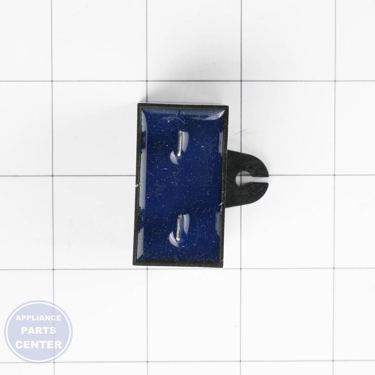 CAPACITOR W11631831 - Side view with X microfarad capacity
