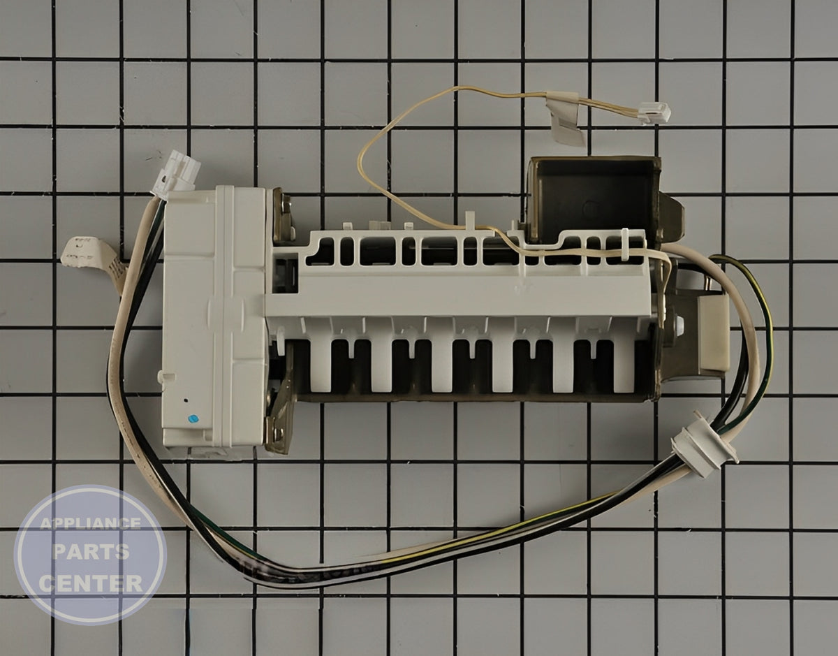 WHIRLPOOL REFRIGERATOR ICE MAKER W11658802 - Main view showing ice production for W10746960