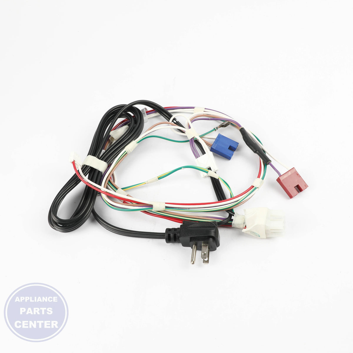 HARNS-WIRE W11661927 - Side view with precise electrical specs