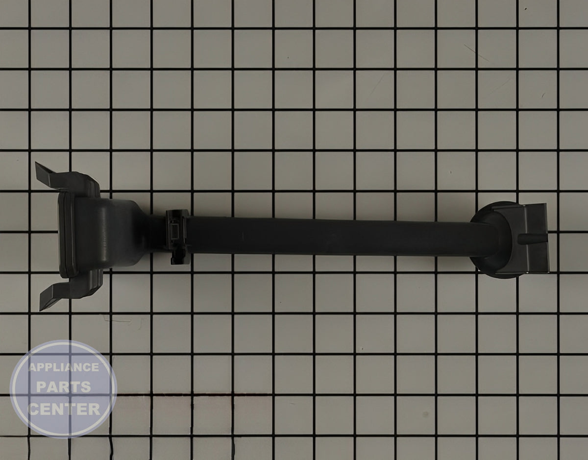 WHIRLPOOL DISHWASHER CENTER WASH MANIFOLD W11662109 - Side view with precise wash arm measurements