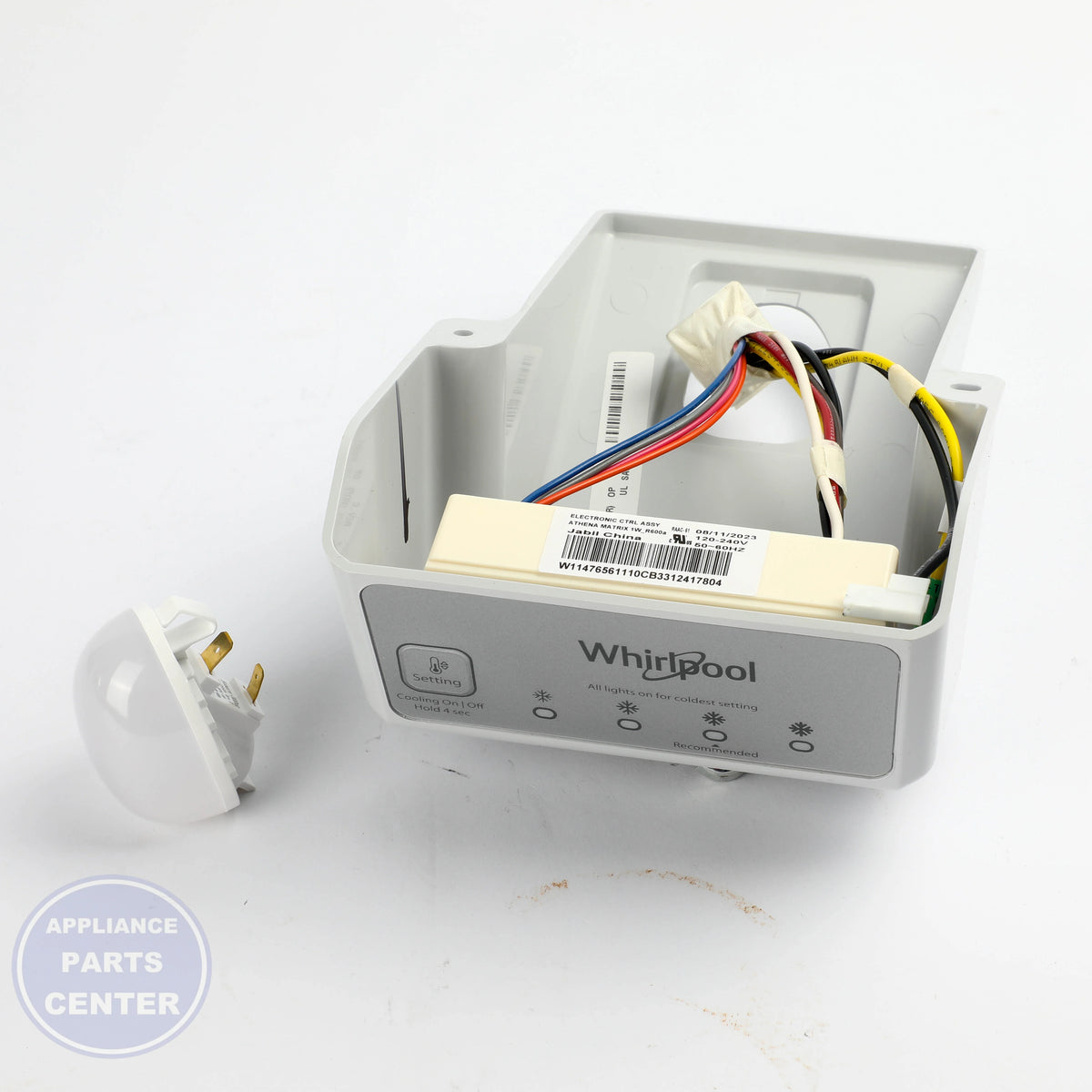 WPL PANEL-UI W11666427 - Installation in W11562259 showing key mounting points