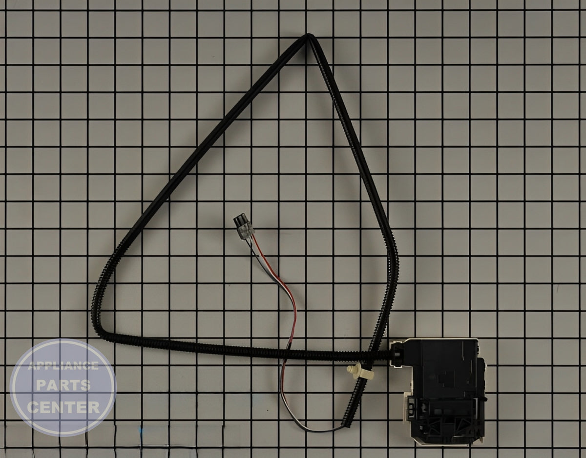 WHIRLPOOL LATCH W11670519 - Installation in WPL Washing Machine showing key mounting points