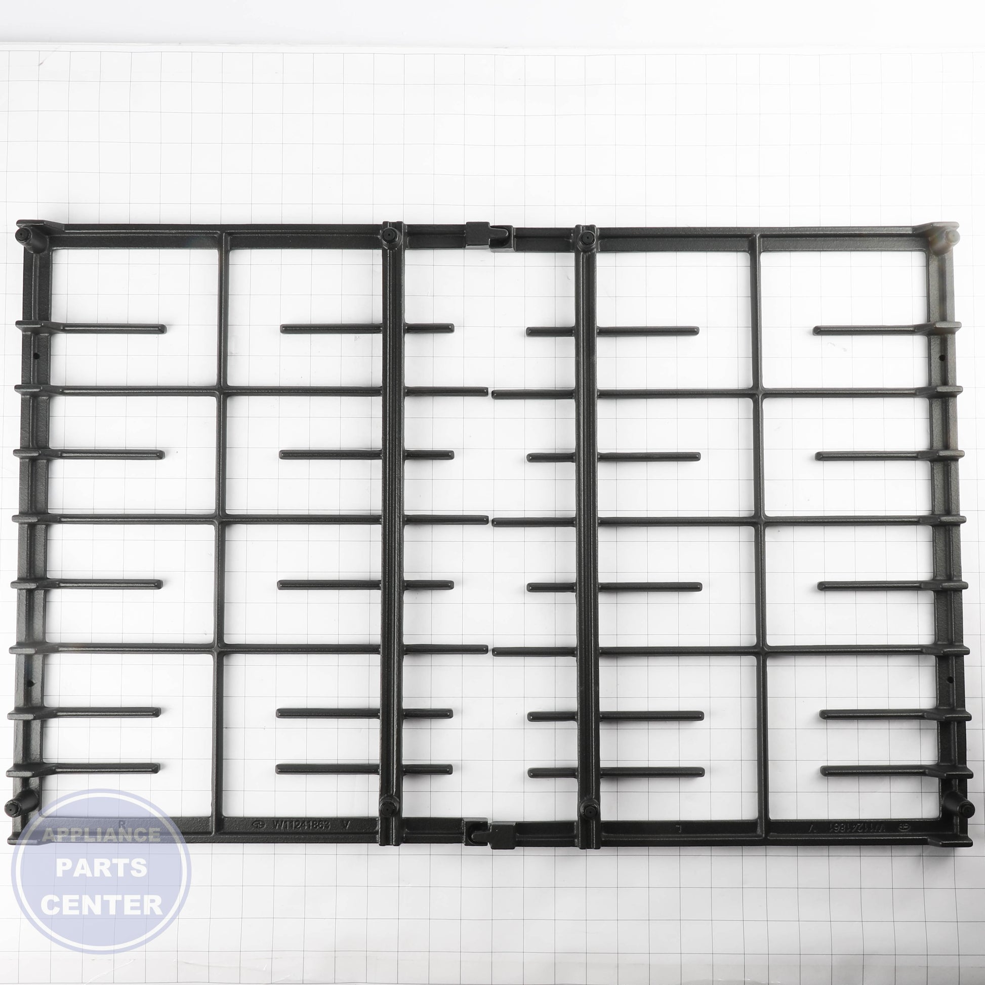 WPL GRATE-KIT W11673268 - Installation in W11026377 showing easy mounting points