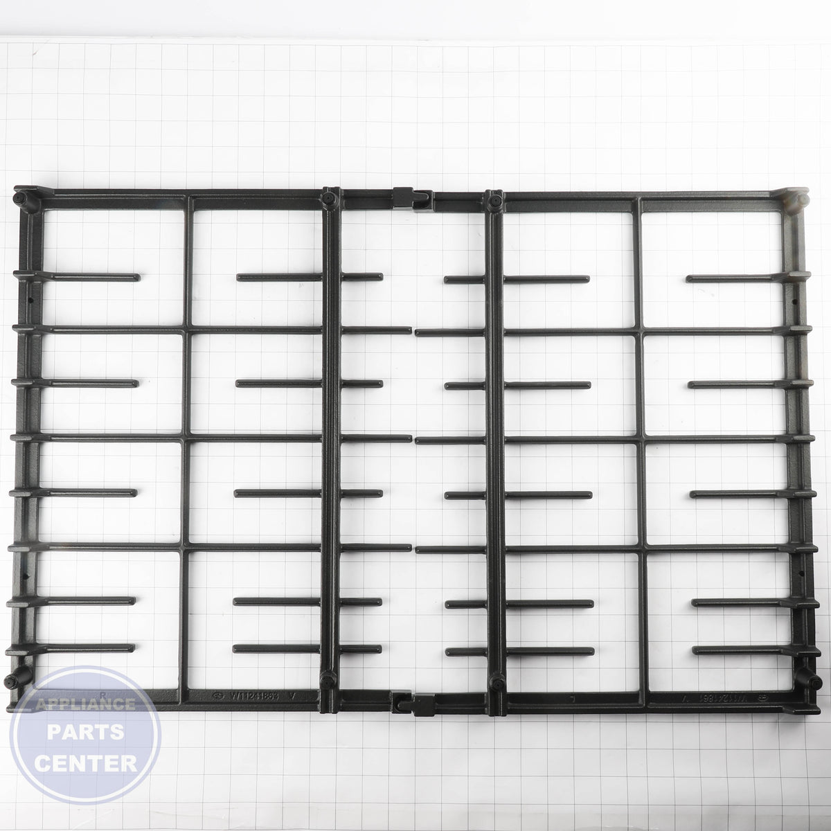 WPL GRATE-KIT W11673268 - Installation in W11026377 showing easy mounting points
