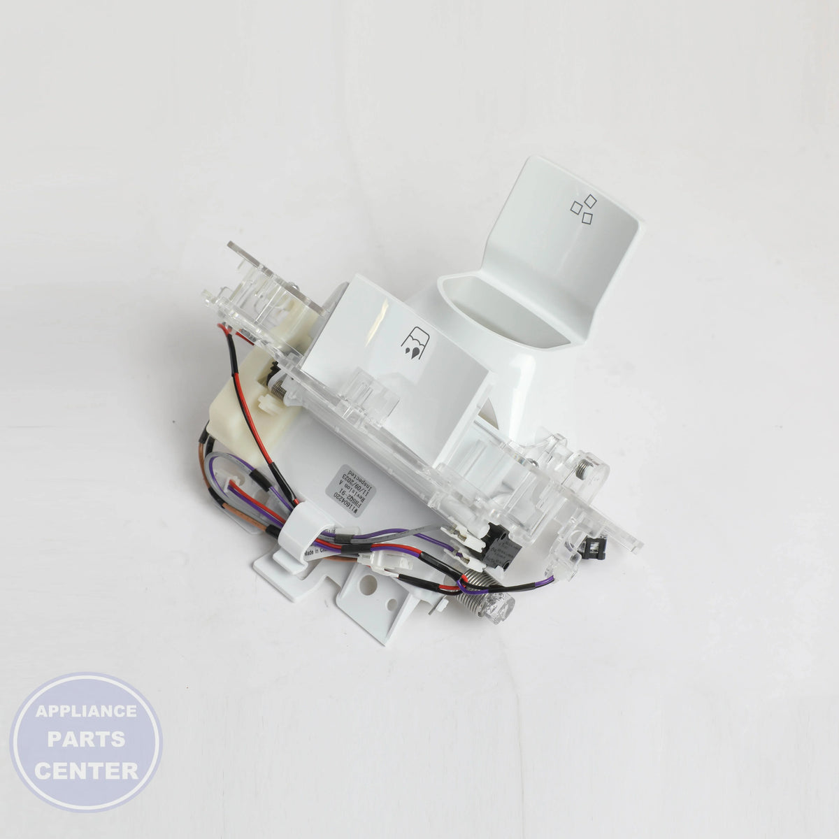 WPL DOOR-ICE W11678841 - Installation in W11024787 model showing key mounting points