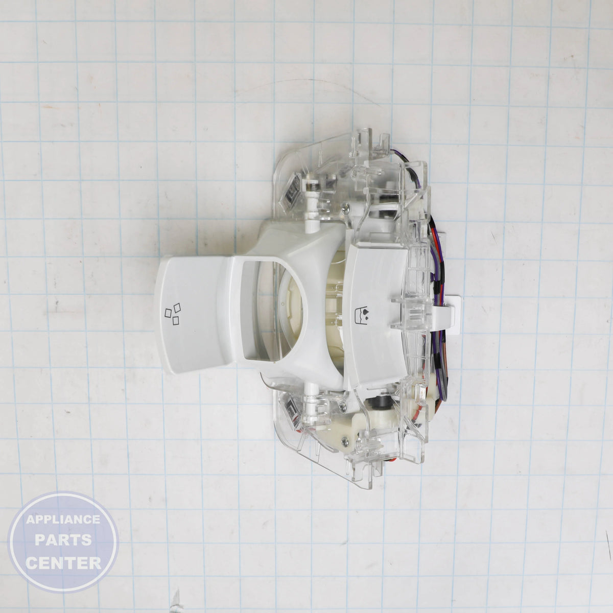 WPL DOOR-ICE W11678841 - Installation in W11024787 model showing key mounting points