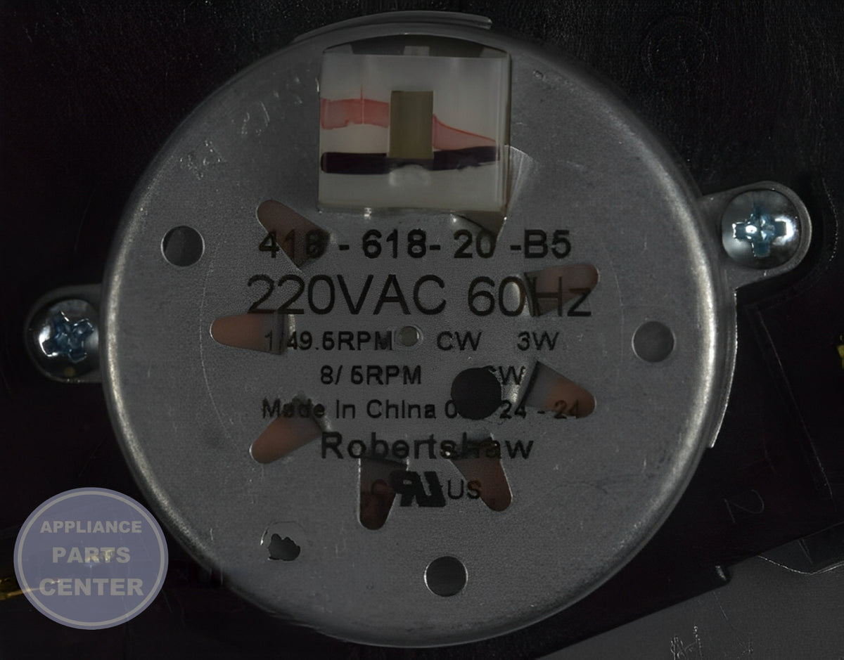 WHIRLPOOL DRYER TIMER W11685947 - Installation in WPL Dryer showing key mounting points