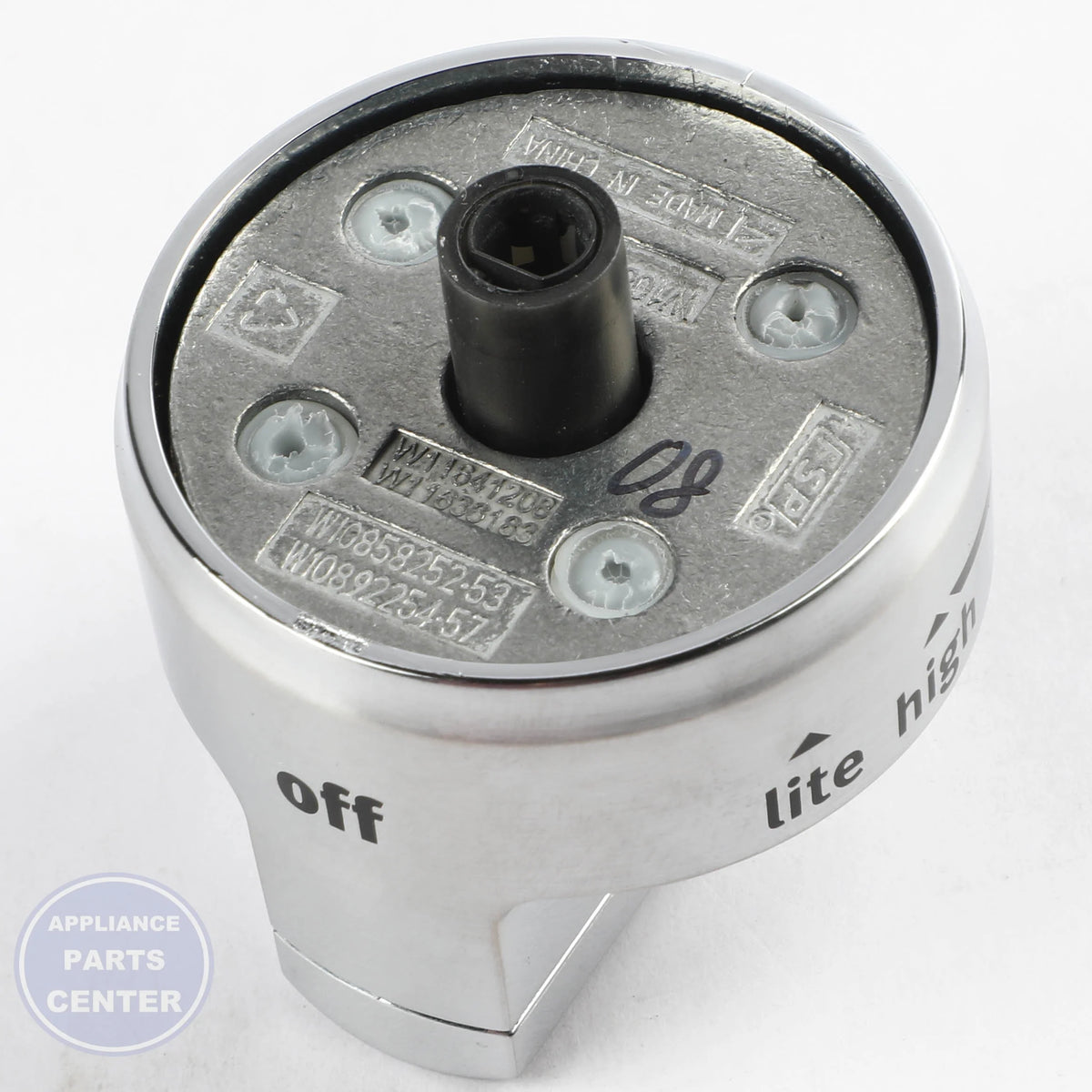 WPL KNOB W11686847 - Installation in WPL model showcasing key mounting points
