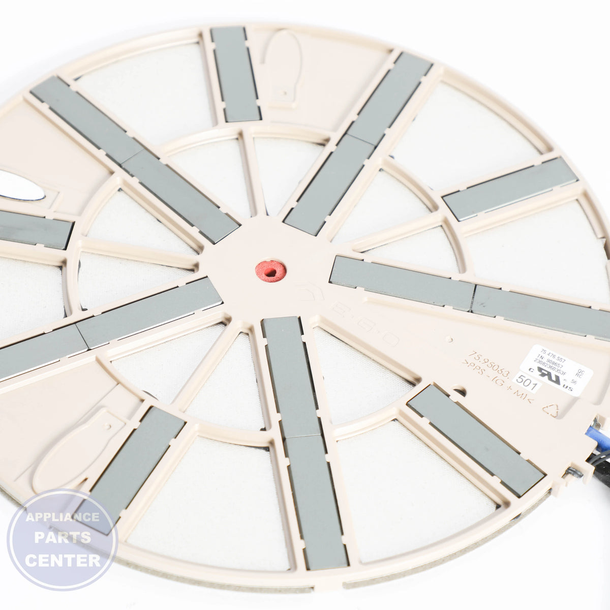 HOTPLATE W11689153 - Detailed view of heating capacity