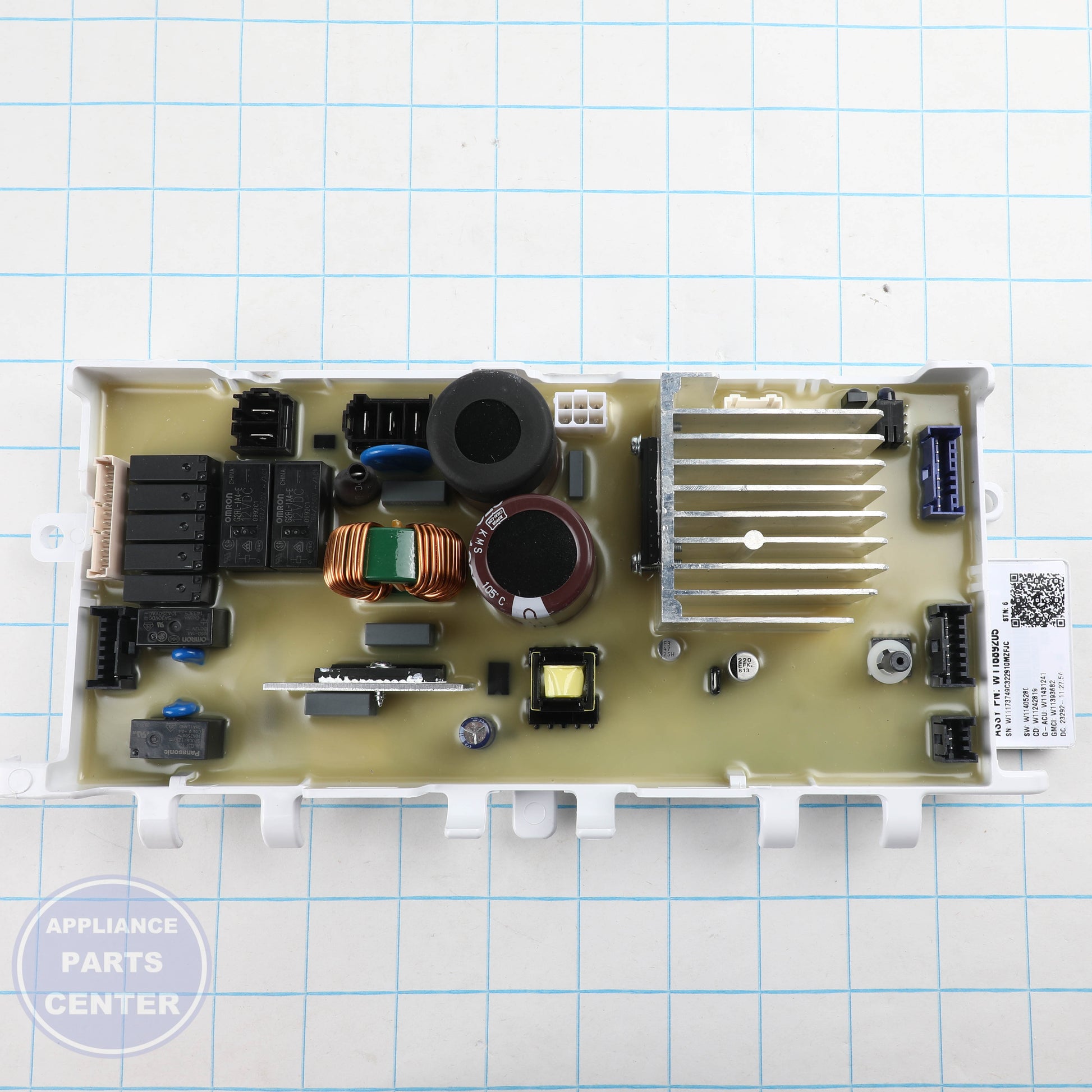 CNTRL-ELEC W11689205 - Side view with precise specifications