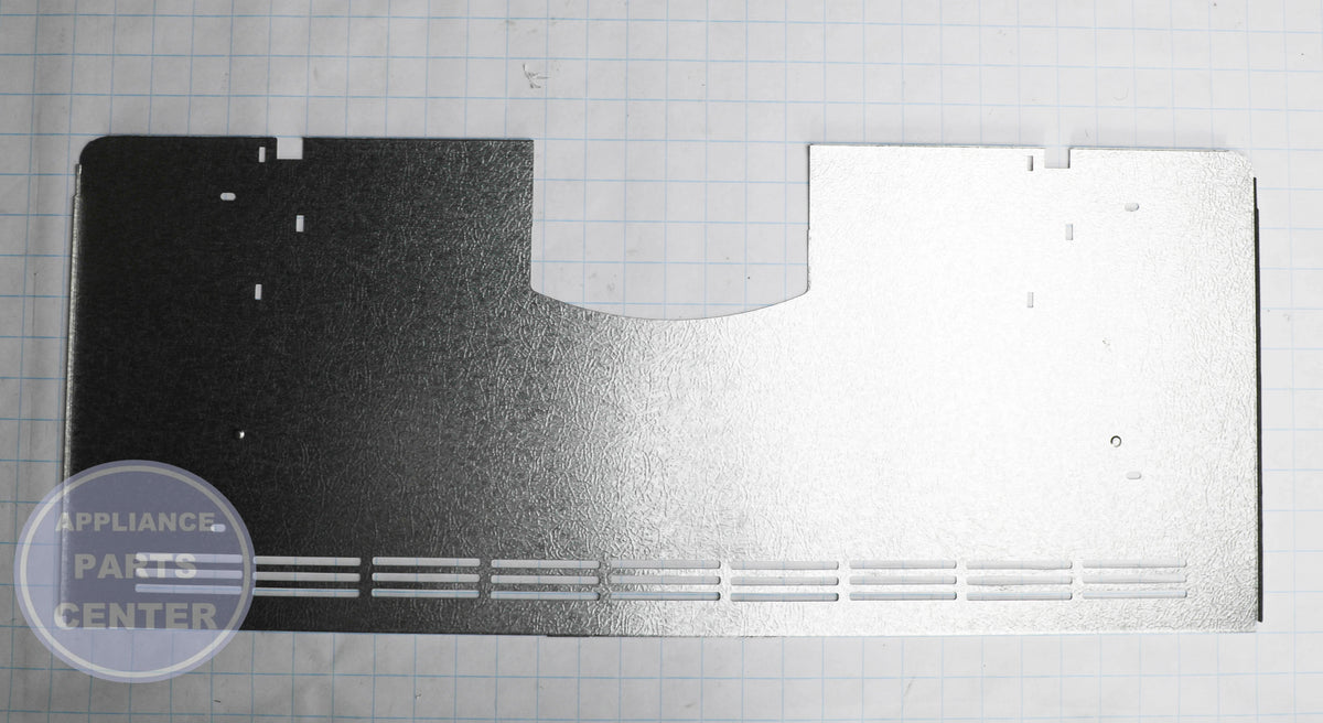 WPL COVER-EVAP W11690163 - Installation in select model showcasing key mounting points