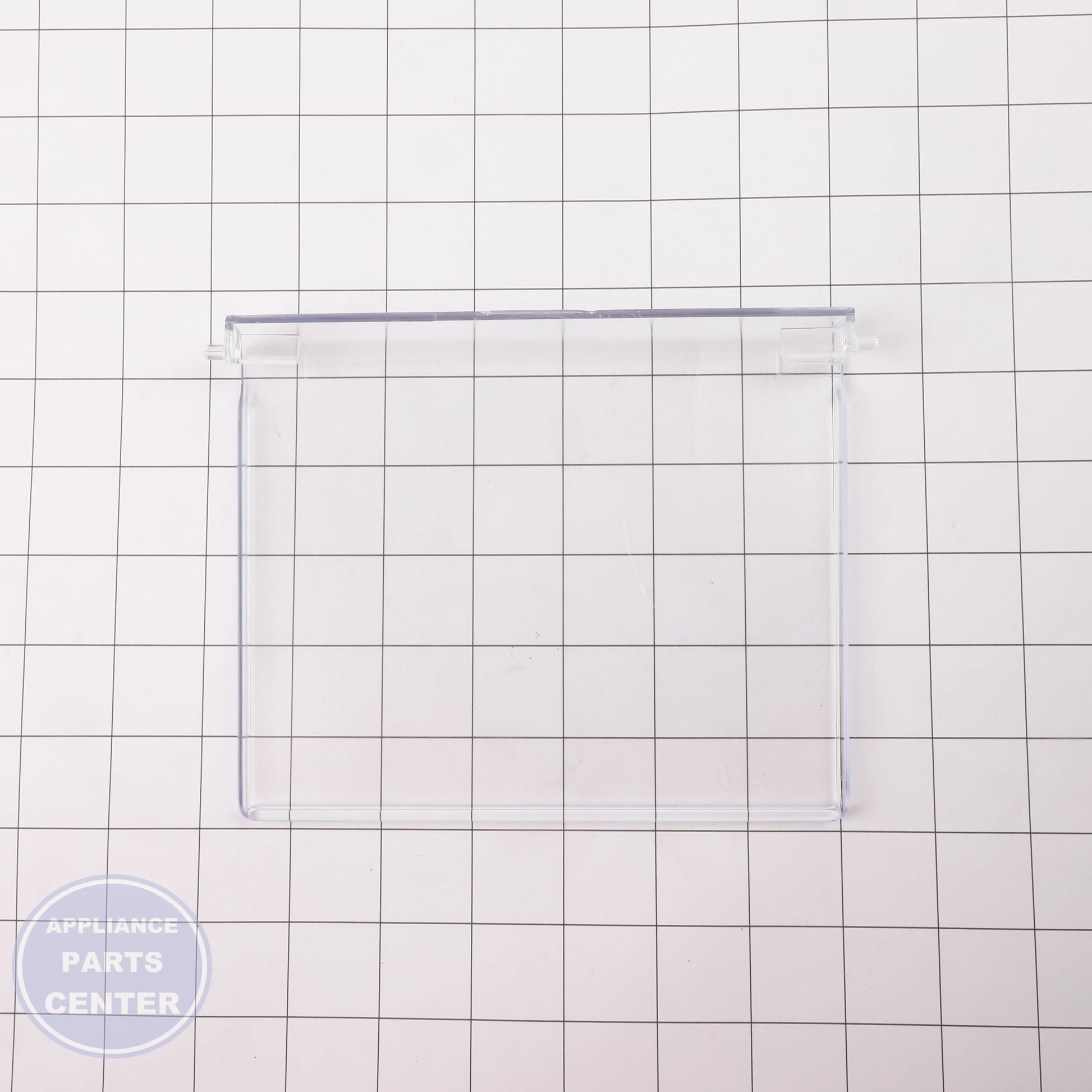DOOR-ICE W11690902 - Side view with precise measurements for perfect fit
