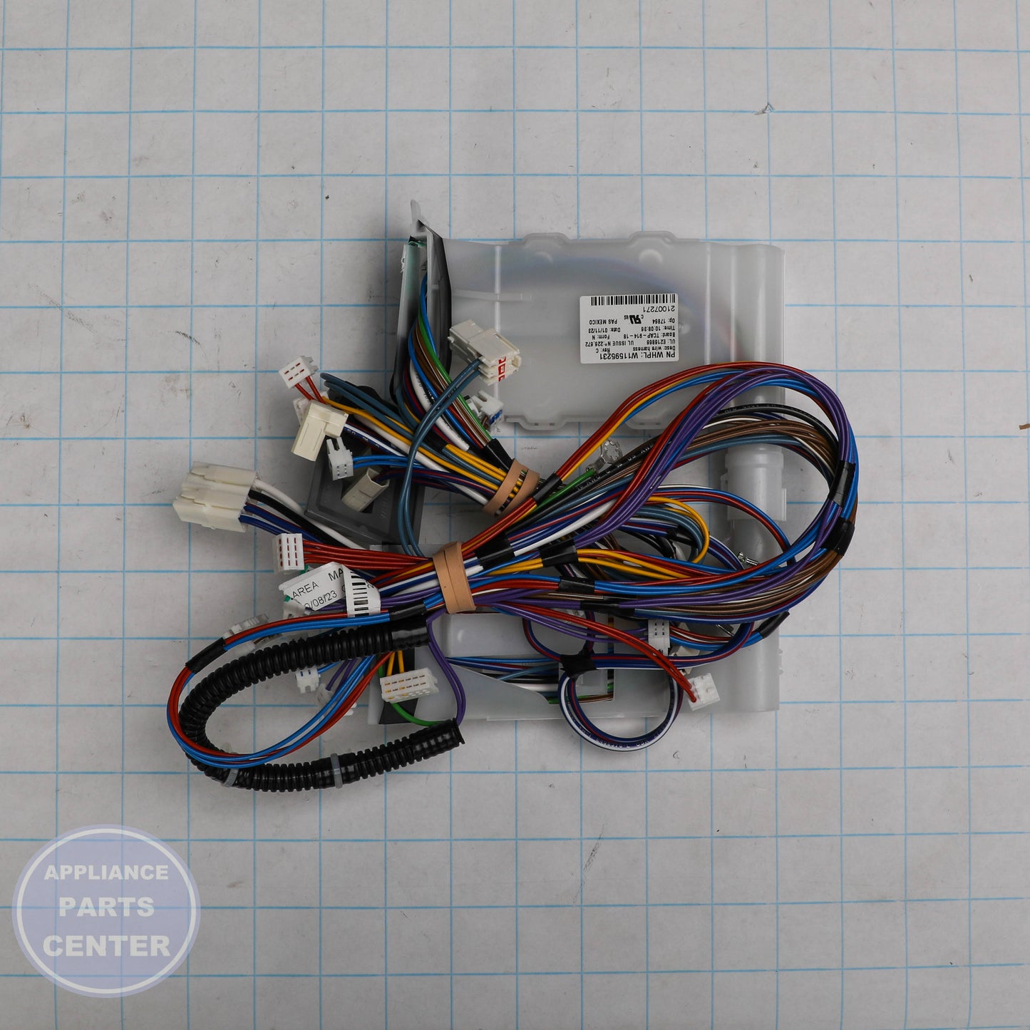 Whirlpool HARNS-WIRE W11697178 - Main view showing secure connection for WPL models