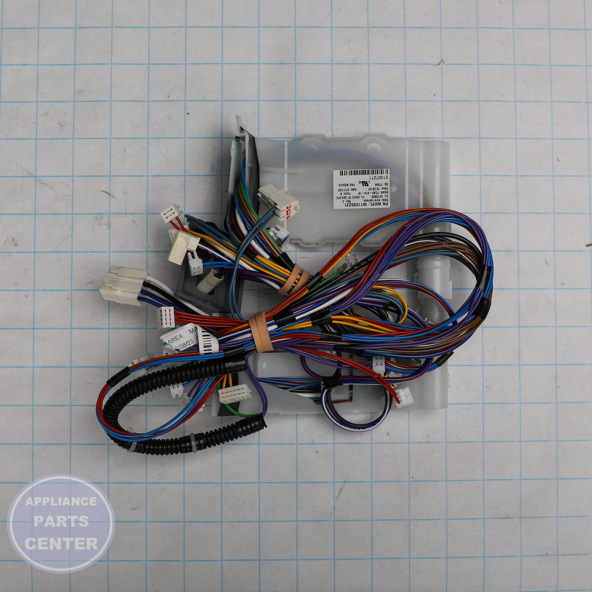 Whirlpool HARNS-WIRE W11697178 - Main view showing secure connection for WPL models