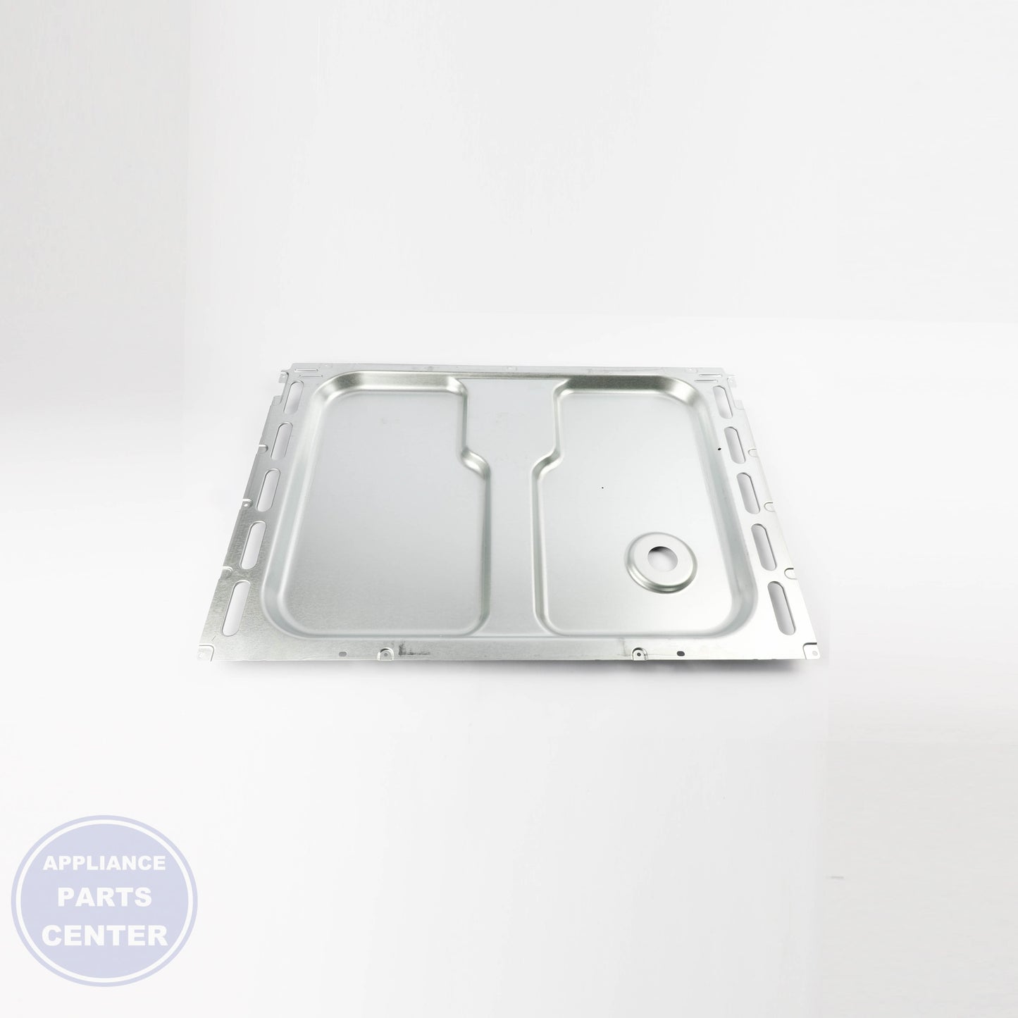 BOX-BURNER W11699791 - Side view with precise measurements