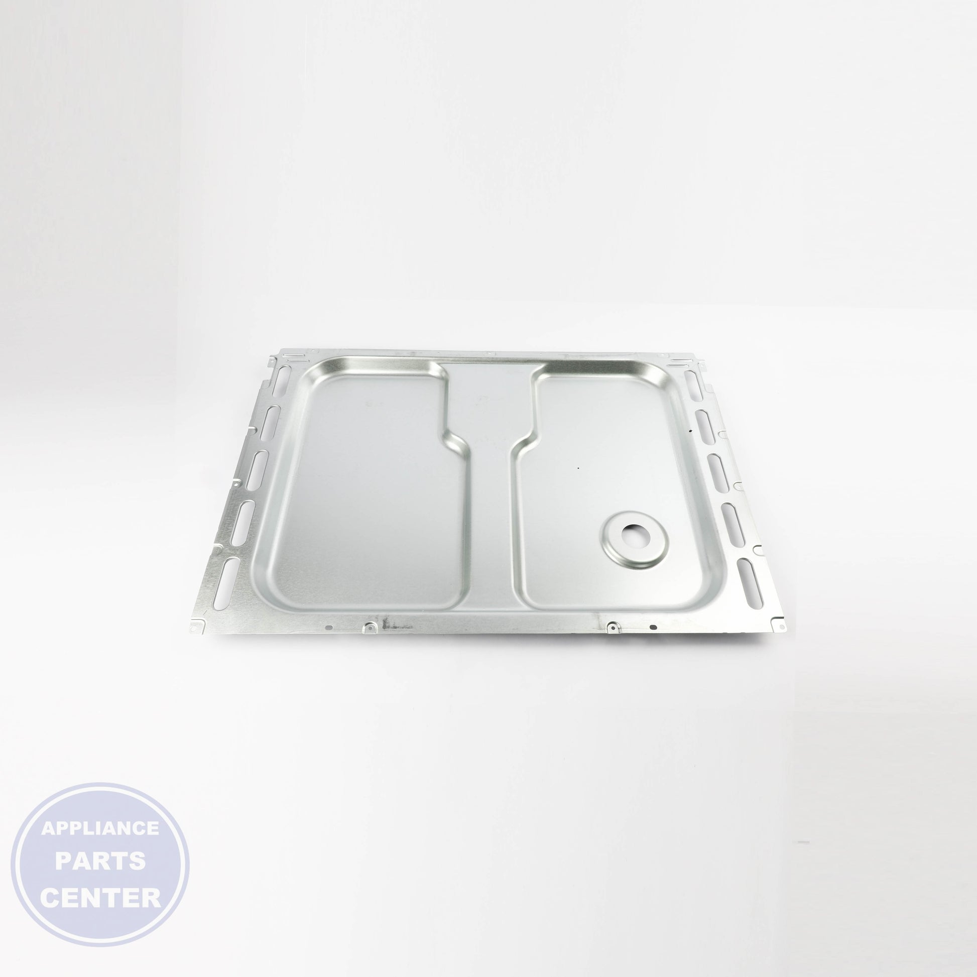 BOX-BURNER W11699791 - Side view with precise measurements