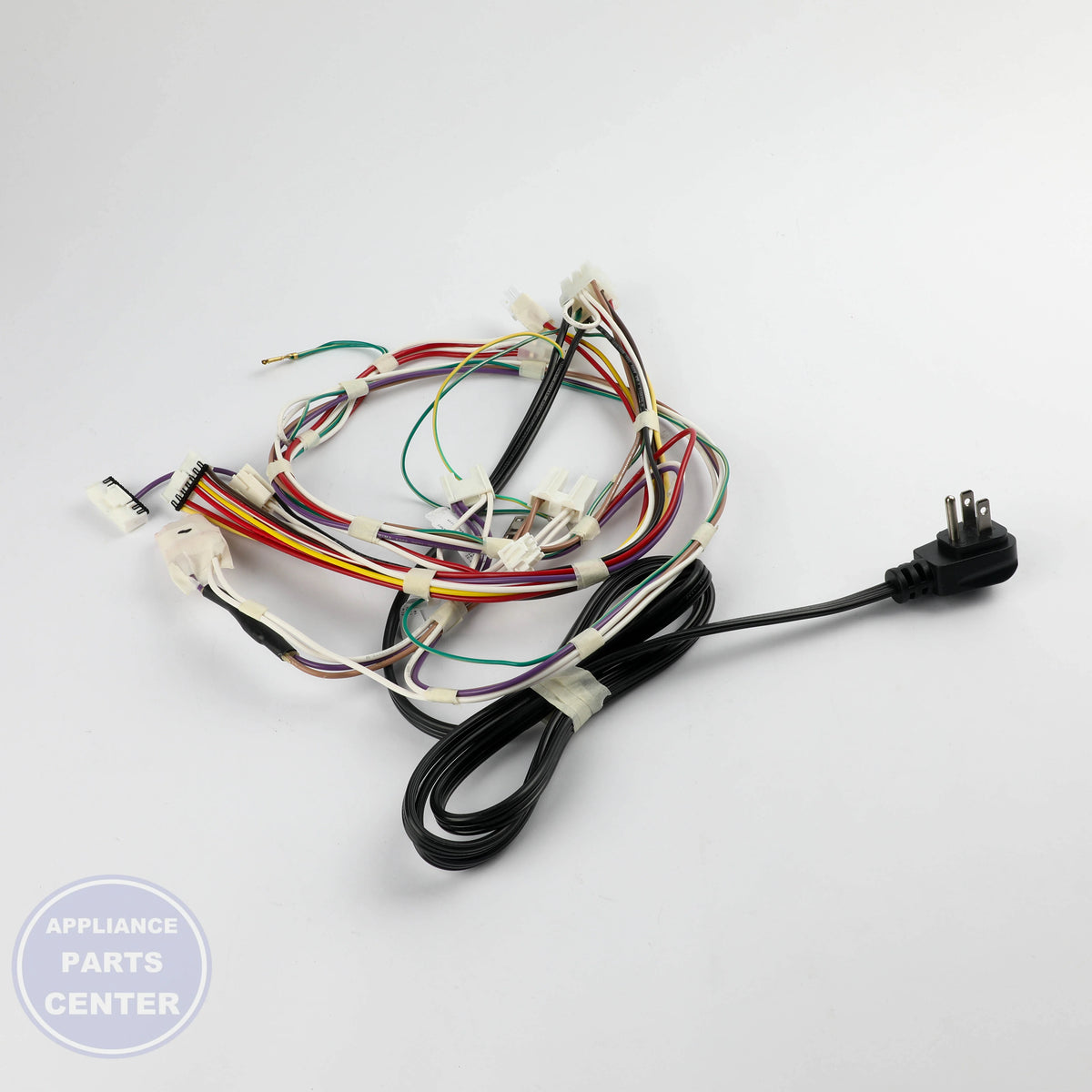 HARNS-WIRE W11700601 - Side view with precise specifications