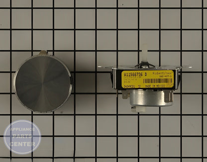 WHIRLPOOL GAS TIMER W/ SEAL W11701755 - Main view showing durable circuit board & timer for WPL Dryer