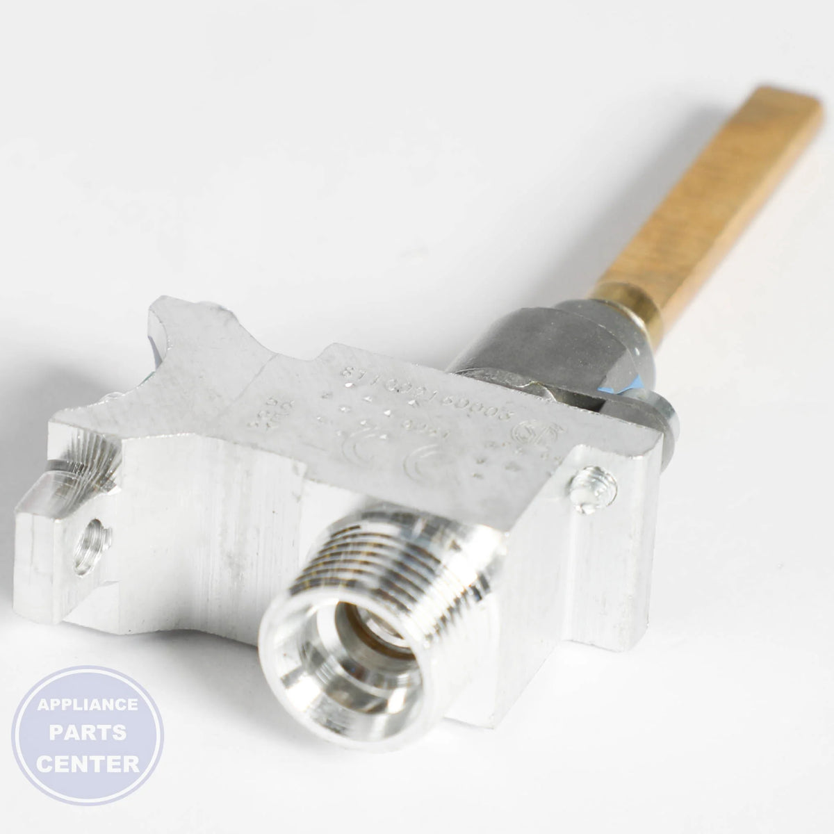 VALVE-GAS W11702872 - Side view with 100,000 BTU rating
