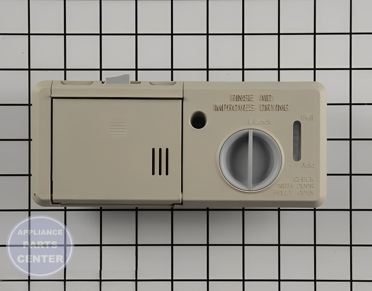 WHIRLPOOL DISPENSER W11705151 - Main view showing efficient detergent release for WPL Dishwasher models