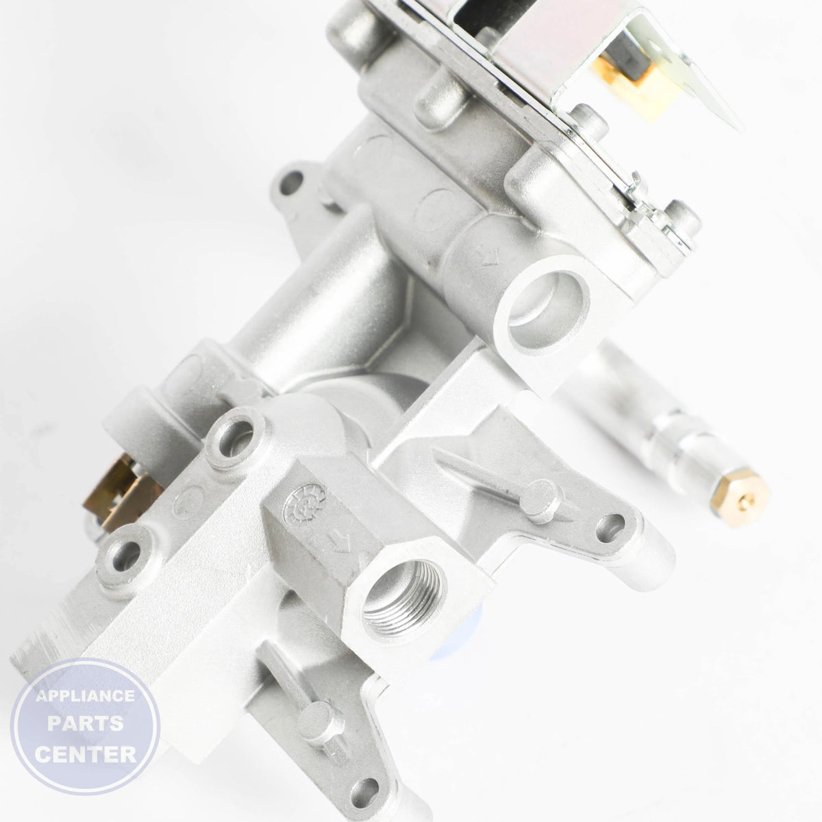 VALVE-GAS W11707169 - Side view with precise gas control specs