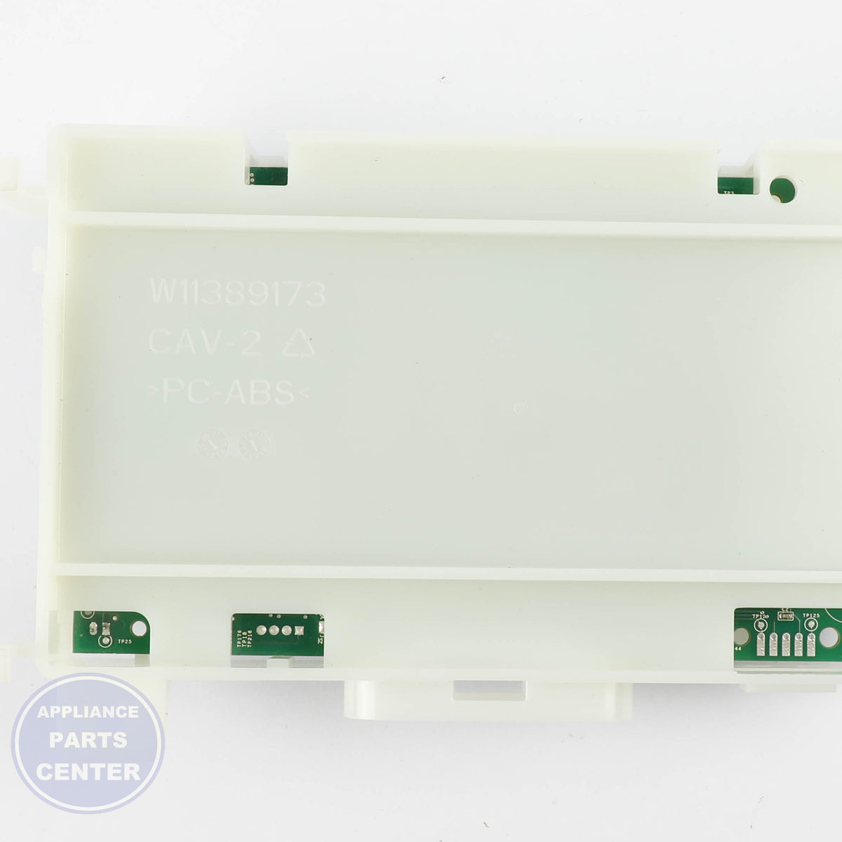 Whirlpool CNTRL-ELEC W11728026 - Main view showing electronic control features for W11578596, W11633114, W11703599 models