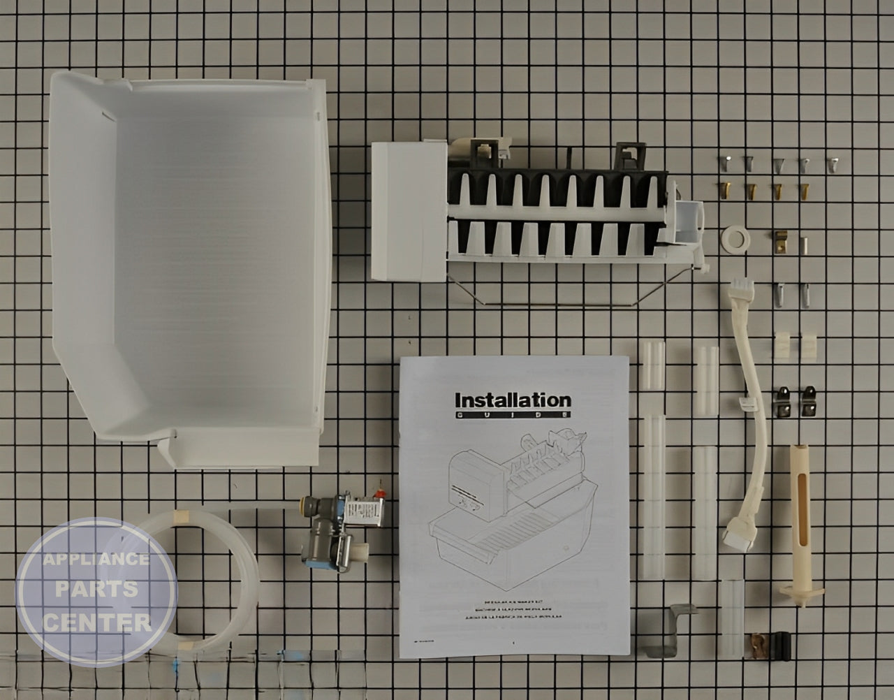 WPL ICE MAKER FIELD INTALL KIT W11729596 - Main view showing easy installation for various WPL models