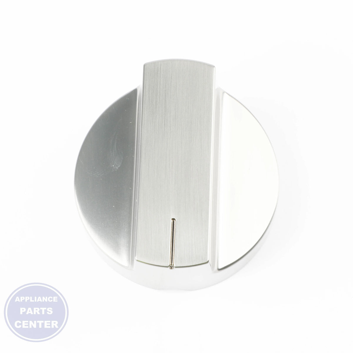 KNOB W11730309 - Side view with precise measurements