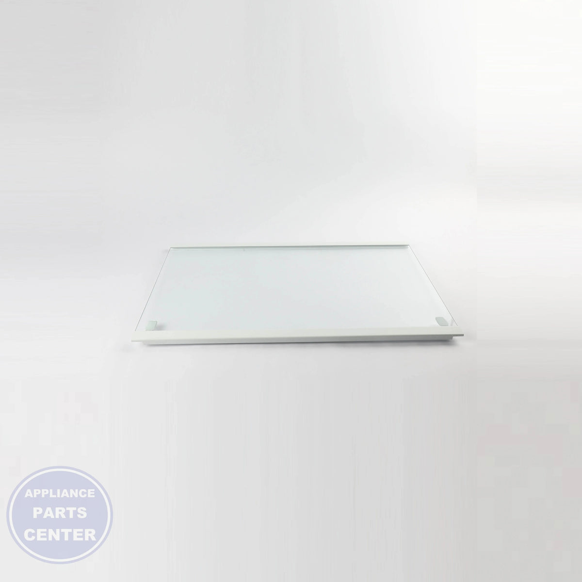 SHELF-GLAS W11735897 - Side view with precise dimensions