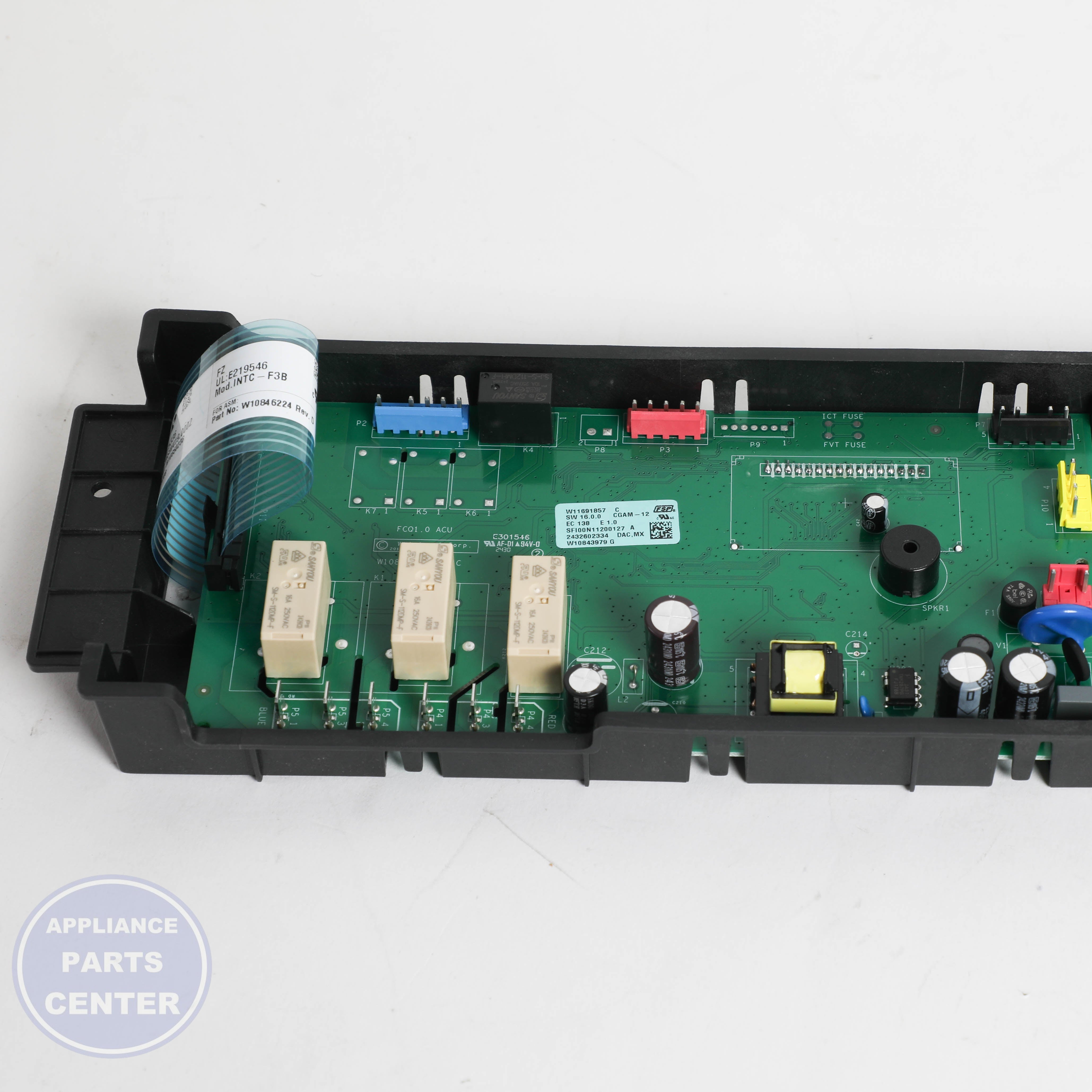 WPL CNTRL-ELEC W11747105 - Installation in W11297545 showing quick mounting points