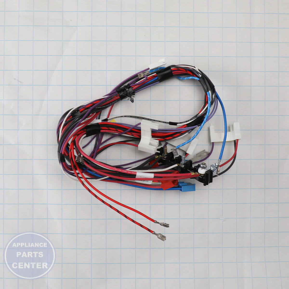 WPL HARNS-WIRE W11750778 - Installation in W11452635 showing key mounting points