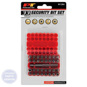 [PERFORMANCE TOOL] [33-PIECE SECURITY BIT SET] [W1384] - Main view showing variety for [Brand 1 Model X]